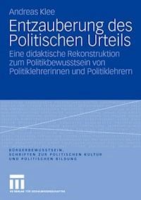 Entzauberung des Politischen Urteils - Andreas Klee - ebook