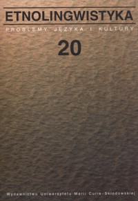 Etnolingwistyka Tom 20 -  - książka