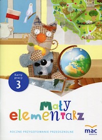 Mały elementarz Karty pracy Część 3 Roczne przygotowanie przedszkolne - Żaba-Żabińska Wiesława - książka