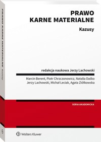 Prawo karne materialne. Kazusy -  - książka