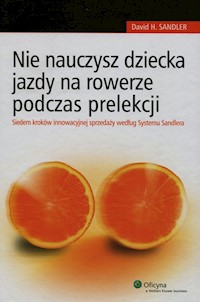 Nie nauczysz dziecka jazdy na rowerze podczas prelekcji - Sandler David H. - książka