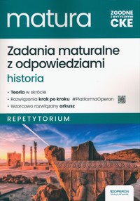 Zadania maturalne z odpowiedziami Matura 2025 Historia Repetytorium - Kubicka Beata - książka