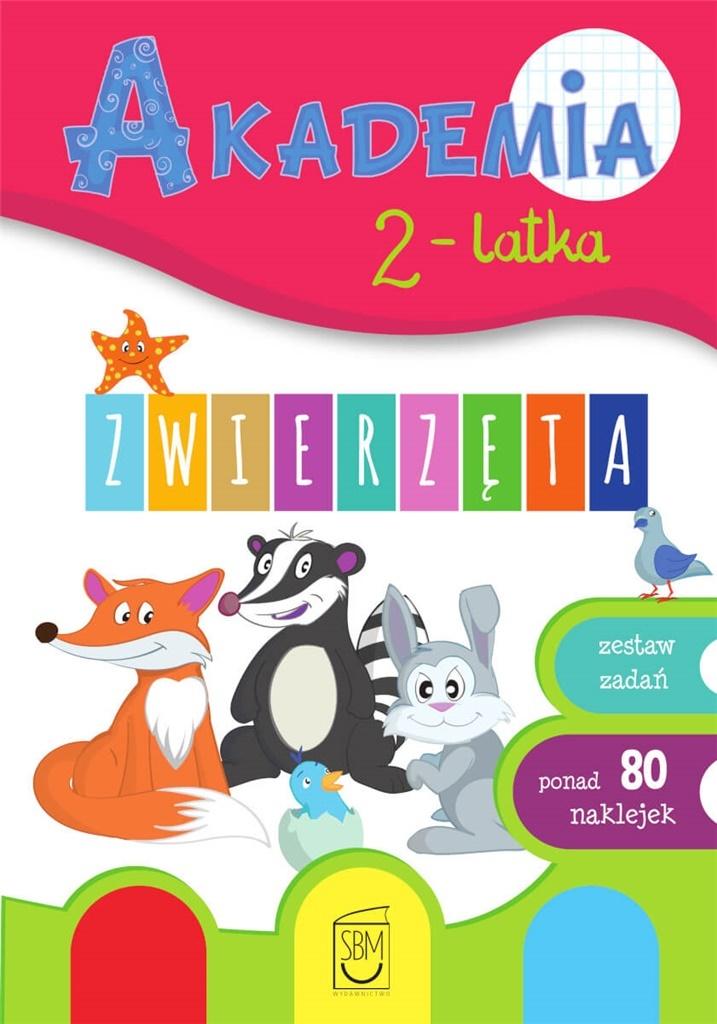 Akademia 2-latka. Zwierzęta - zbiorowa praca - książka