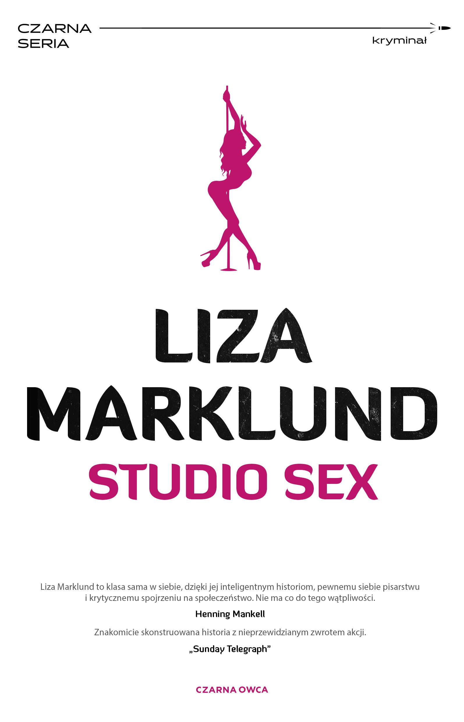 Okładka:Annika Bengtzon. Studio Sex 