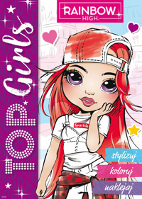 Rainbow High. Top Girls. Stylizuj, koloruj, naklejaj 3 - zbiorowa praca - książka