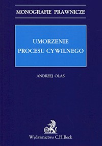 Umorzenie procesu cywilnego - Andrzej Olaś - książka