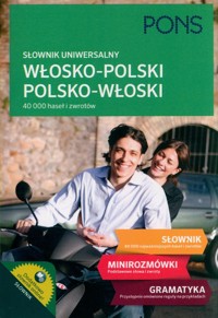 Słownik uniwersalny włosko-polski/polsko-włoski -  - książka