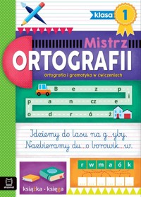 Mistrz ortografii klasa 1 Ortografia i gramatyka w ćwiczeniach - Wielocha Antonina - książka