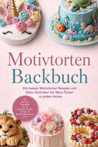 Motivtorten Backbuch: Die besten Motivtorten Rezepte und Deko-Techniken für Wow-Torten zu jedem Anlass – inkl. Isomalt, Esspapier, 3D- & Struktur-Torten, Zahlen- & Buchstabentorten uvm. - Elisa Korporal - ebook