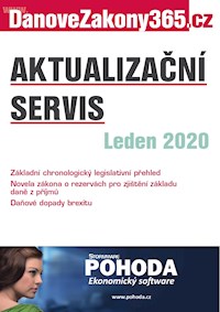 Daňové zákony 2020 - Aktualizační servis LEDEN - NEWSLETTER - vydavatelství - ebook