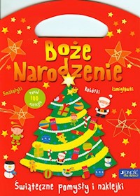 Boże Narodzenie Świąteczne pomysły i naklejki -  - książka