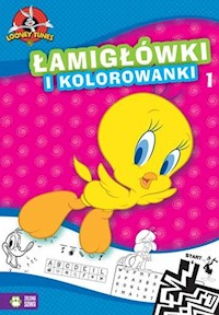 Looney Tunes Łamigłówki i kolorowanki Część 1 - - książka