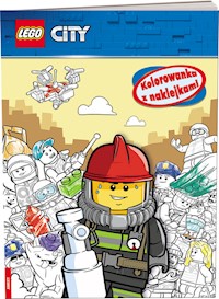 Lego City Kolorowanka z naklejkami -  - książka