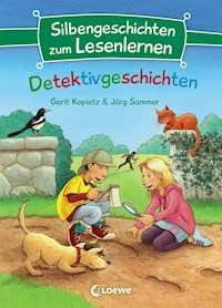 Silbengeschichten zum Lesenlernen - Detektivgeschichten - Gerit Kopietz - ebook