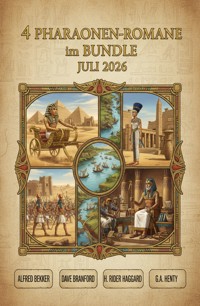 4 Pharaonen-Romane im Bundle Juli 2026 - Alfred Bekker - ebook