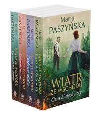 Pakiet: Wiatr ze wschodu. Tom 1-4 - Maria Paszyńska - książka