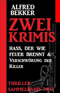 Zwei Krimis - Thriller Sammelband 2007 - Alfred Bekker - ebook