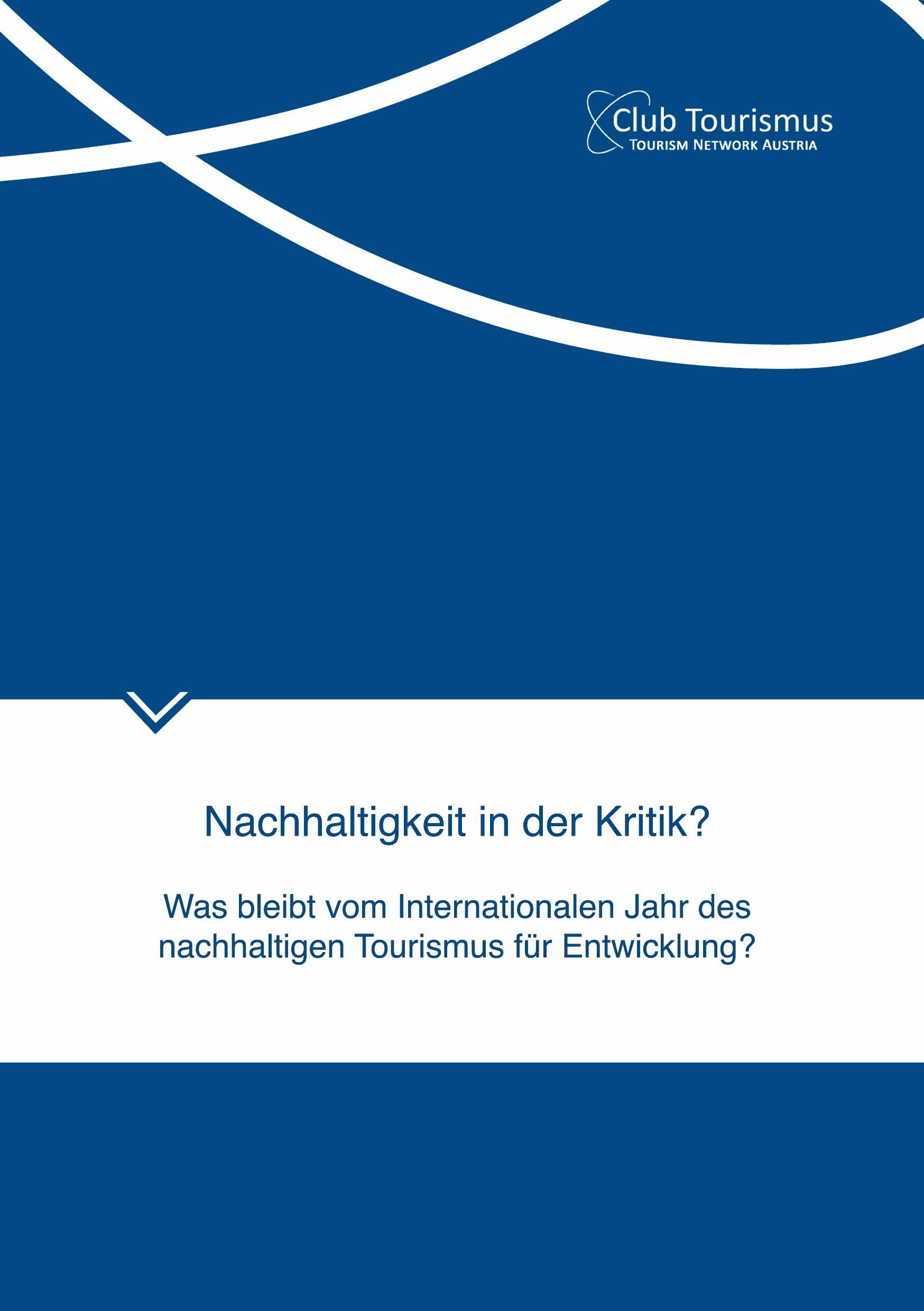Nachhaltigkeit in der Kritik