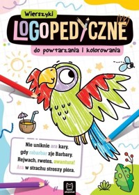 Wierszyki logopedyczne do powtarzania i kolorowania -  - książka