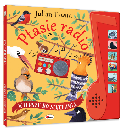 Ptasie radio. Wiersze do słuchania - Julian Tuwim - książka