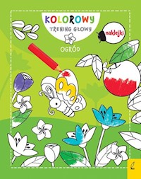 Kolorowy trening głowy Ogród -  - książka