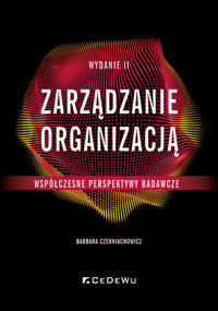 Zarządzanie organizacją - Czerniachowicz Barbara - książka
