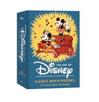 The Art of Disney: Iconic Movie Posters: 100 Collectible Postcards -  - książka