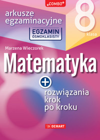 Arkusze egzaminacyjne z matematyki dla 8-klasisty - Wieczorek Marzena - książka