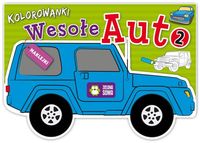 Wesołe Auto 2 Kolorowanka - Agnieszka Sobich - książka