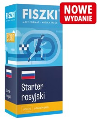 Rosyjski. Fiszki. Starter. Poziom pre-A1. - Kinga Perczyńska, dr Joanna Getka - książka