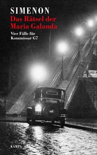Das Rätsel der Maria Galanda - Simenon Georges - ebook