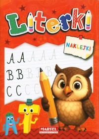 Kolorowanka z naklejkami Literki -  - książka