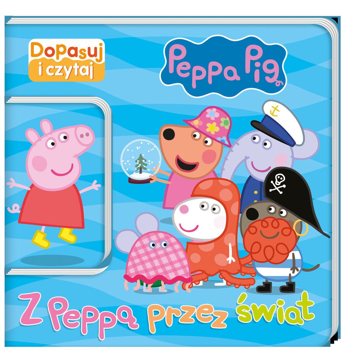 Peppa Pig. Dopasuj i Czytaj. Z Peppą przez świat - zbiorowa praca - książka