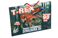 T-REX. Zbuduj ogromnego dinozaura 3D - David Hawcock - książka
