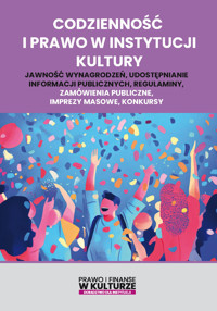 Codzienność i prawo w instytucji kultury - zbiorowa praca - ebook