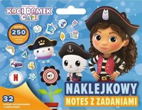 Koci domek Gabi Naklejkowy notes z zadaniami -  - książka