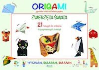 Wycinam składam sklejam Origami Zwierzęta świata - Mazza Irene - książka