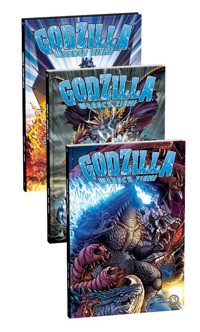 Pakiet: Godzilla. Władcy Ziemi. Tomy 4-6 - Chris Mowry, Matt Frank - książka