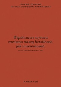 Widok cudzego cierpienia - Sontag Susan - ebook + książka