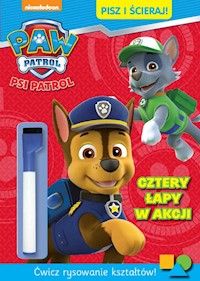 Psi Patrol Pisz i ścieraj! Tom 1 Cztery łapy w akcji - - książka