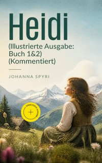 Heidi (Illustrierte Ausgabe: Buch 1&2) (Kommentiert) - Johanna Spyri - ebook
