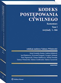 Kodeks postępowania cywilnego Komentarz Tom 1 Artykuły 1-366 -  - książka