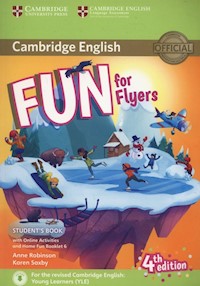 Fun for Flyers Student's Book + Online Activities + Audio + Home Fun Booklet 6 - Robinson Anne, Saxby Karen - książka