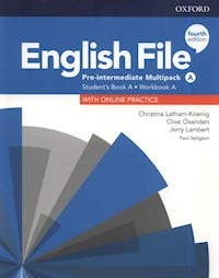 English File 4E Pre-Intermediate Multipack A +Online practice - Latham-Koenig Christina, Oxenden Clive, Lambert Jerry - książka