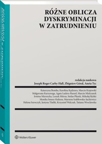 Różne oblicza dyskryminacji w zatrudnieniu -  - książka