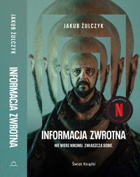Informacja zwrotna (okładka filmowa) - Jakub Żulczyk - książka