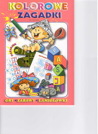 Kolorowe zagadki - Halina Gołek - książka