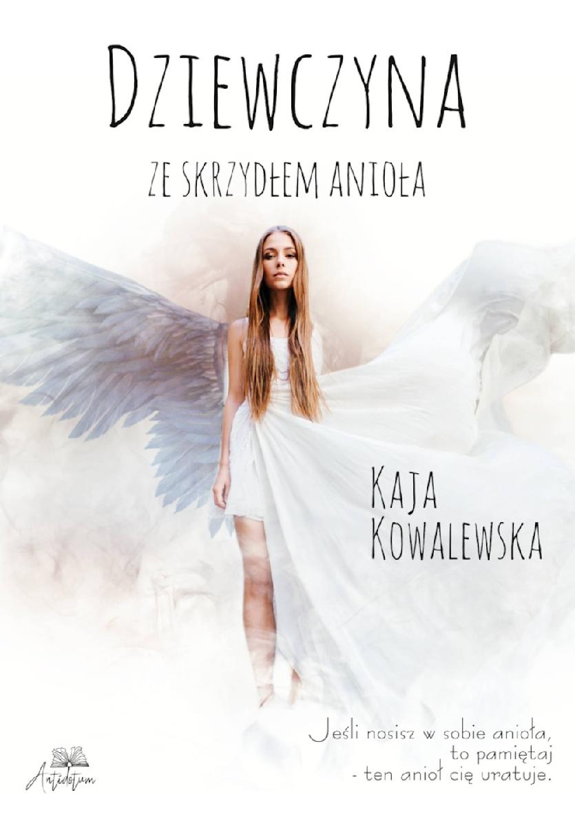 Okładka:Dziewczyna ze skrzydłem anioła 