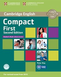 Compact First Student's Book without Answers +CD - Peter May - książka