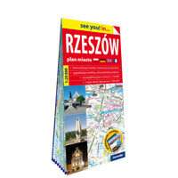Rzeszów papierowy plan miasta 1:20 000 -  - książka